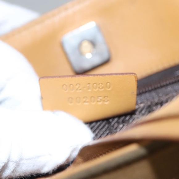 GUCCI Hand Bag Suede Beige Auth ti2755 - Picture 12 of 16